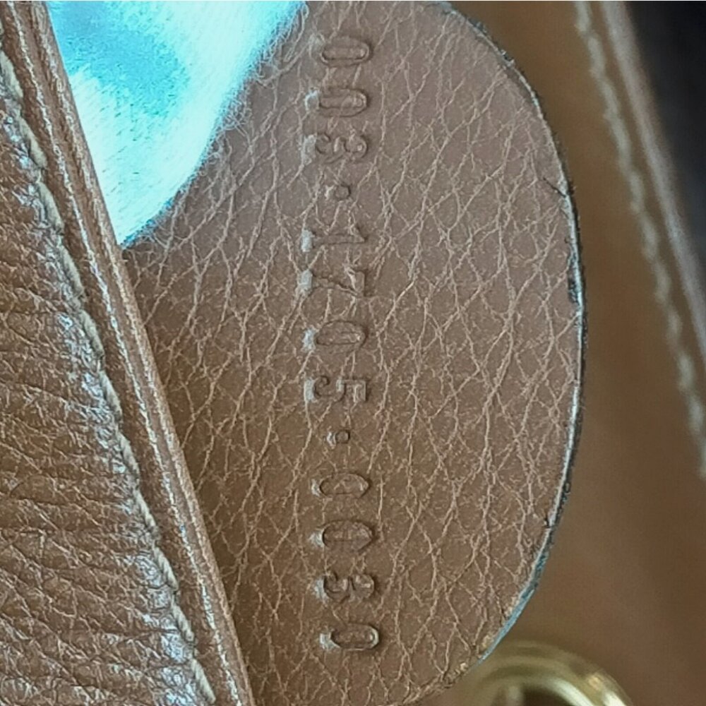 Gucci Brown Leather Bamboo Mini Backpack - Picture 9 of 9